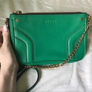 Milly Brand - Green Gold Chain Purse